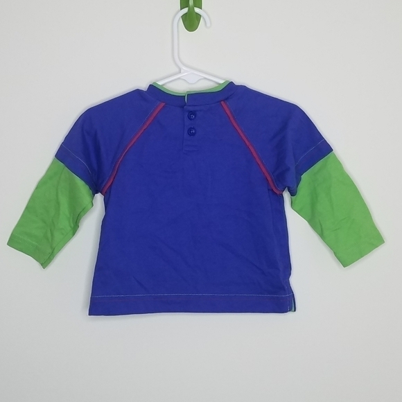 NWT Hanna Andersson Scarecrow Fall Apple Layer Shirt 70 6-12m - Picture 2 of 5